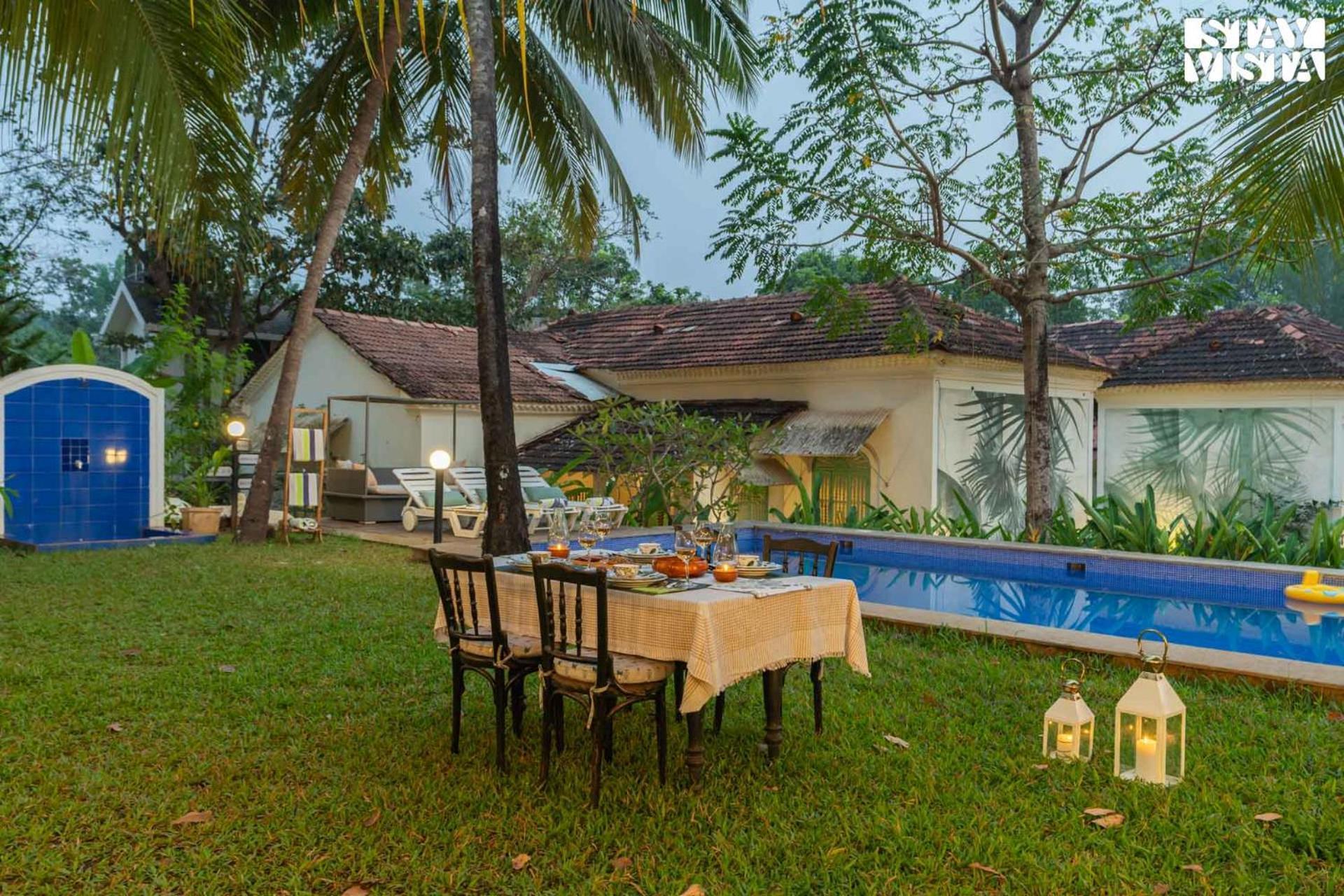 Stayvista At Amalia By Tellado With Pool, Wifi Assagao Exteriér fotografie